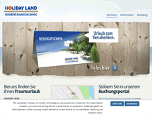 Tablet Screenshot of mein-urlaubs.net